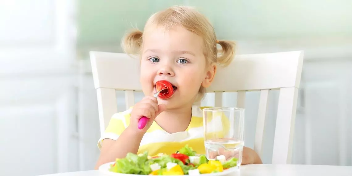 Introducing a variety of foods early helps prevent picky eating