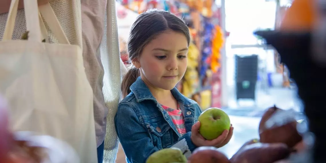 Letting kids choose their own food builds interest in trying it