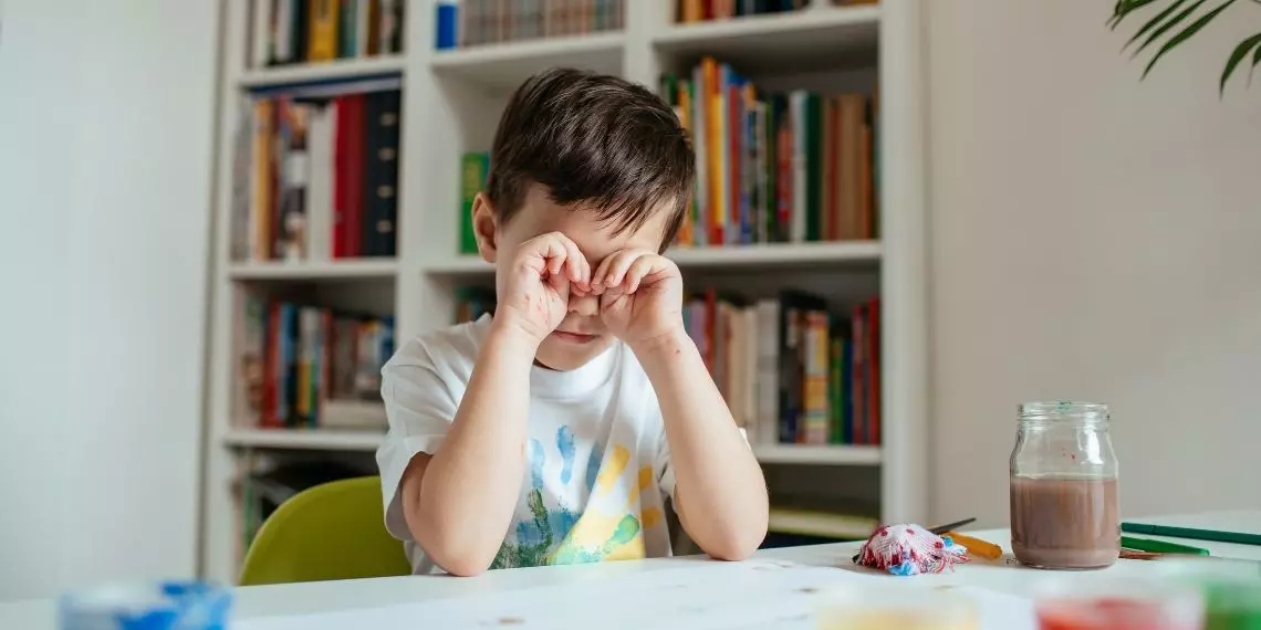 When a child's red, irritated eyes could be pink eye