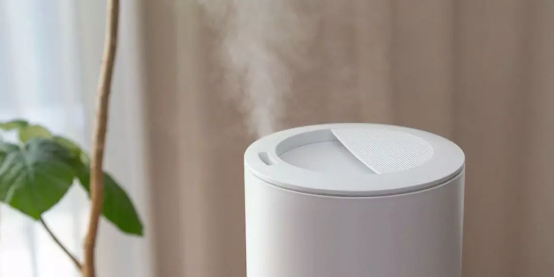 Humidifier for treating viral respiratory symptoms